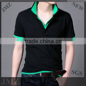 100% polo t-shirt cotton polo shirt for hotsale