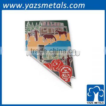 metal engrave custom award medal badge munufacturer