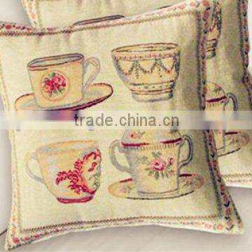 Home Decor 100% polyester custom printed cushion cover