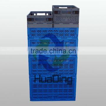 Colorful Foldable Plastic Vegetable and Fruit Storage Boxes photo-4