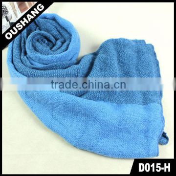 D015-H Pure Color Scarf Plain Style Scarf For Lady