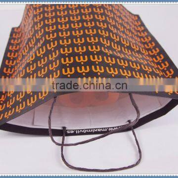 2016 New Design Popular Kraft Paper Bag Eco Friendly & Economic With Twisted Patch Handle photo-4