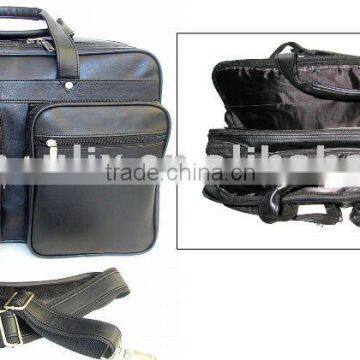 PU Material Laptop Bag with Shoulder Belt