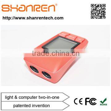 SHANREN Raptor Smart LED best bike light with 2.4G Wireless Bicycle Computer LCD Display