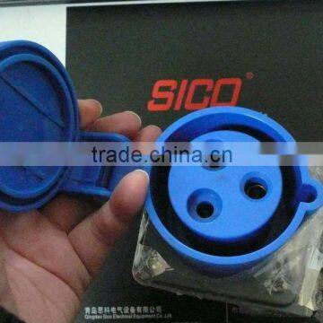 Industry Socket & plug/IP67 power outlet socket