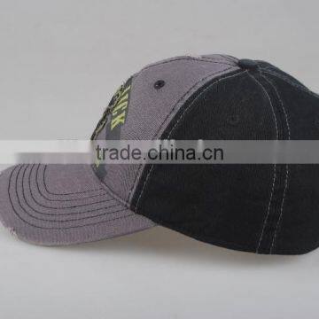 Pre-curved Gray Men Outdoor Baseball Cap photo-3