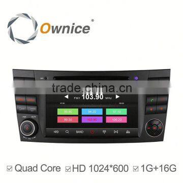 Ownice C300 Android system car GPS navi for Benz E200 E220 E240 E270 E280 with GPS Ipod DVR digital TV 3G Wifi tmps