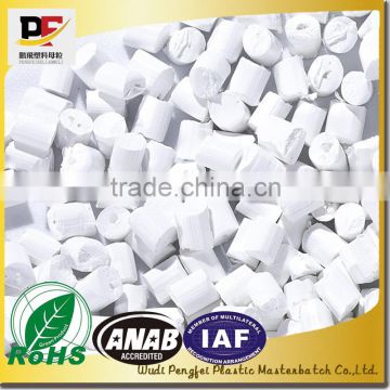 Food grade white masterbatch for film and injection,extrusion and granulation,color masterbatch manufacturer