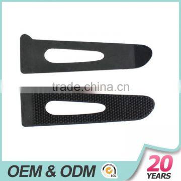 ECO black color cuff tab with injection hook