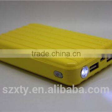 Suitcase shaped power banks cheap price 20000mah phone universal charger