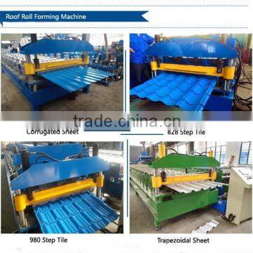 Glazed Tile Forming Machine,Tile Roll Forming Machine,Roofing Tile Roll Forming Machine