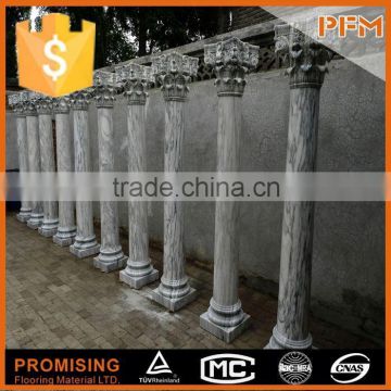 Hot sale marble decorative house pillar