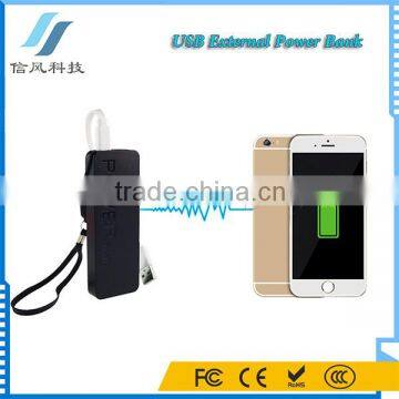 Universal Portable Charger Power Bank USB Battery Charger 5600mAh Black