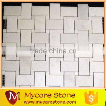 Natural Marble Mosaic Floor Carpet Tile photo-3