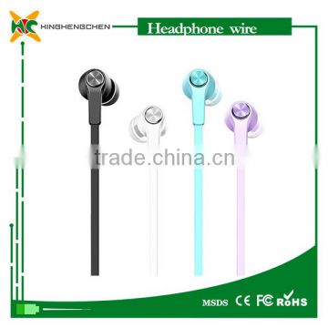 Bright headphone For xiaomi Cheap wholesale colorful promotional china earphone