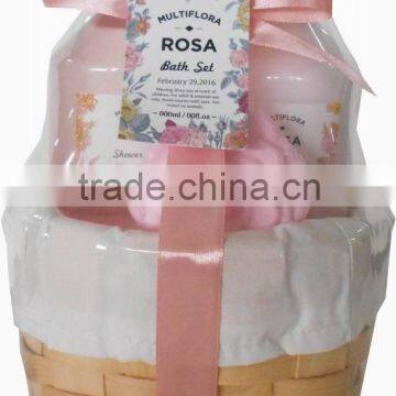 natural beauty care bath spa set from China