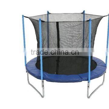 6 FT round trampoline with internal safety enclosure