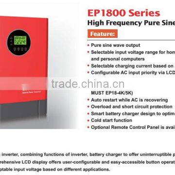 < Must Solar> high frequency pure sine wave inverter 3000w 4000w 230vac