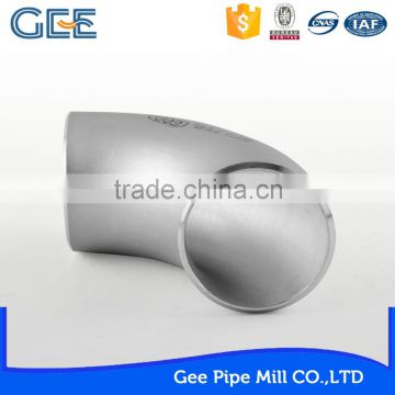 GEE stainless steel pipe fitting equal elbow