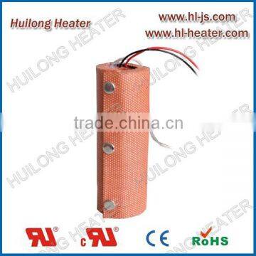 Silicone heater jacket for pipeline systerm