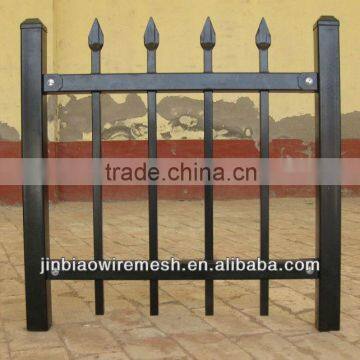 Steel fence