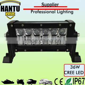 light bar 36w offroad headlight 3d rejection cup light bar