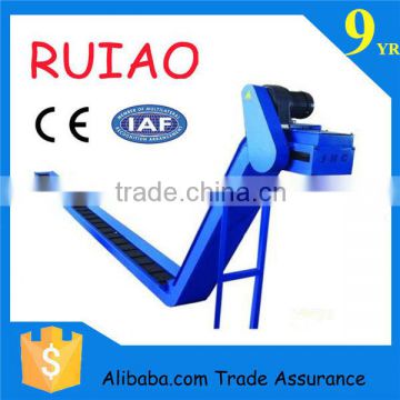 RUIAO CE approved high quality CNC machine belt metal chip conveyor