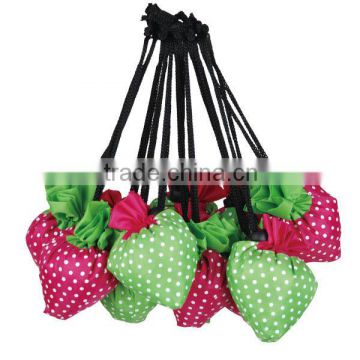 New Design Cheap Reusable Fruit Shape Strawberry Shopping bags