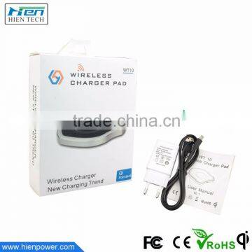Patented Product CE Approved qi Wireless Induction Charger for Samsung Galaxy j5 photo-6