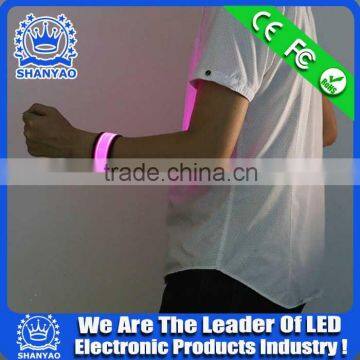 2015 Hot Selling LED Slap Bracelets Bangles