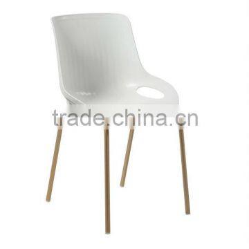 2014 hot sale white stackable plastic chair weight HC-N020