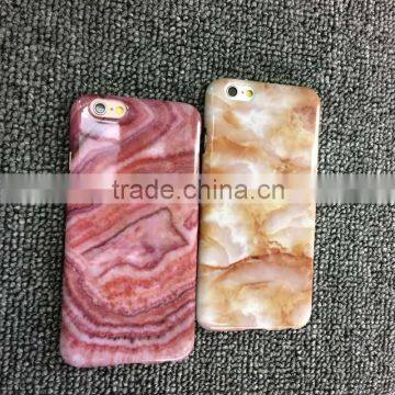 hot selling for iphone 7 6 marble back cover case