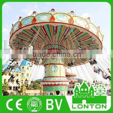 Thrill Outdoor Sky Chair Game Fairground Rides Electric Swing Carousel Chair For Sale photo-5