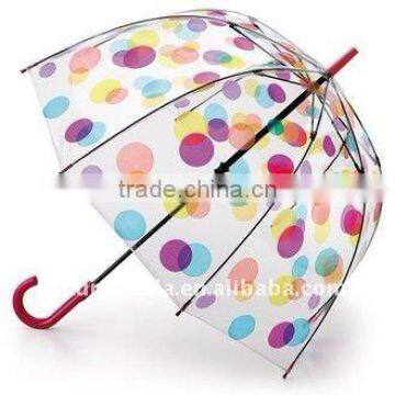 27" transparent umbrella