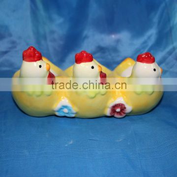 Ceramic Easter egg holder