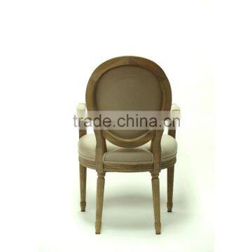 Antique Wood Fabric Cushion Chair Hand Carved Teak Wood Chairs