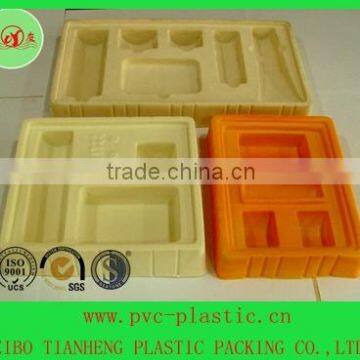 plastic film , rigid PVC film ,thermoformed for trays