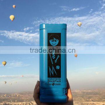 Plastic Block Tubes Packaging for Pad Mat or Cushion BK photo-6