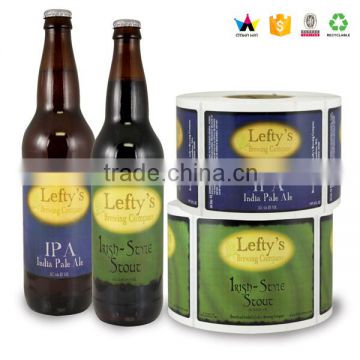 Rolled packaged Grape Wine Removable Sticker