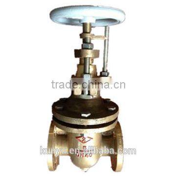 marine bronze flanged gate valve handwheel