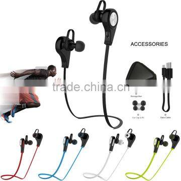 Colorful Sweatproof Sports V4.1 Earphone For Smart Phone