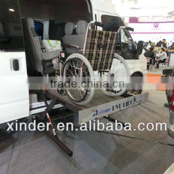 Xinder UVL-700S-1090 CE Certificate Scissor Wheelchair Lift for Van and Minibus