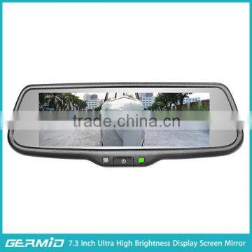 7.3 Inch Car Mirror Link Full Screen Rear View Mirror Monitor With Full hd Dslr Lcd Monitor photo-3