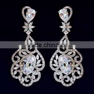 wedding earring cubic zirconia earring Bridal earrings