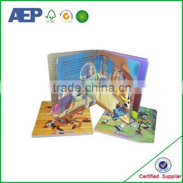 receycle paper flip board Children Cardboard Book Printing