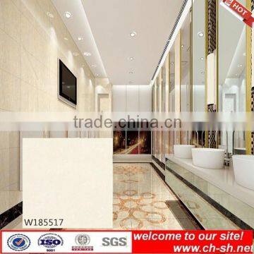 Double loading polished floor and wall tile