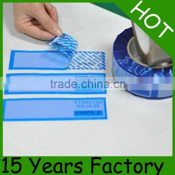 Partial Transfer and Total Transfer Warranty Sticker Void if Tampered