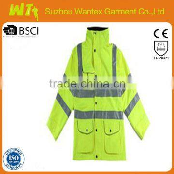 safety workwear and winter Jacket with high visibility