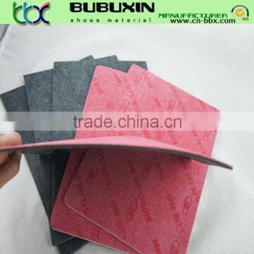 Strong glue laminated EVA sheet with nonwoven fiber insole board