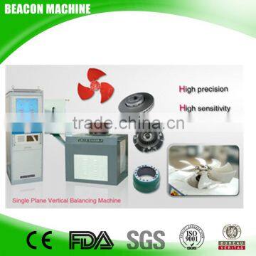 Portable motor balancing HV-5 flywheel and ring blower single plane vertical static balancing machine